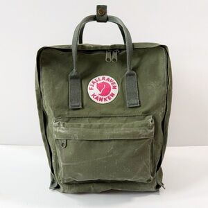 FJALLRAVEN Army Green Classic Kanken Backpack Travel Outdoor Gorpcore Classic